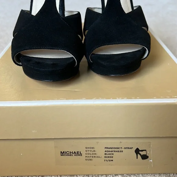 Michael Kors Suede Sandals 7.5 - Picture 6 of 9